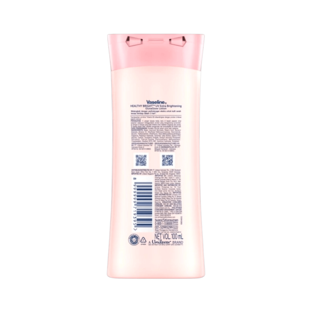 Vaseline Healthy Bright UV Extra Brightening Lotion 100ml - Gift Point