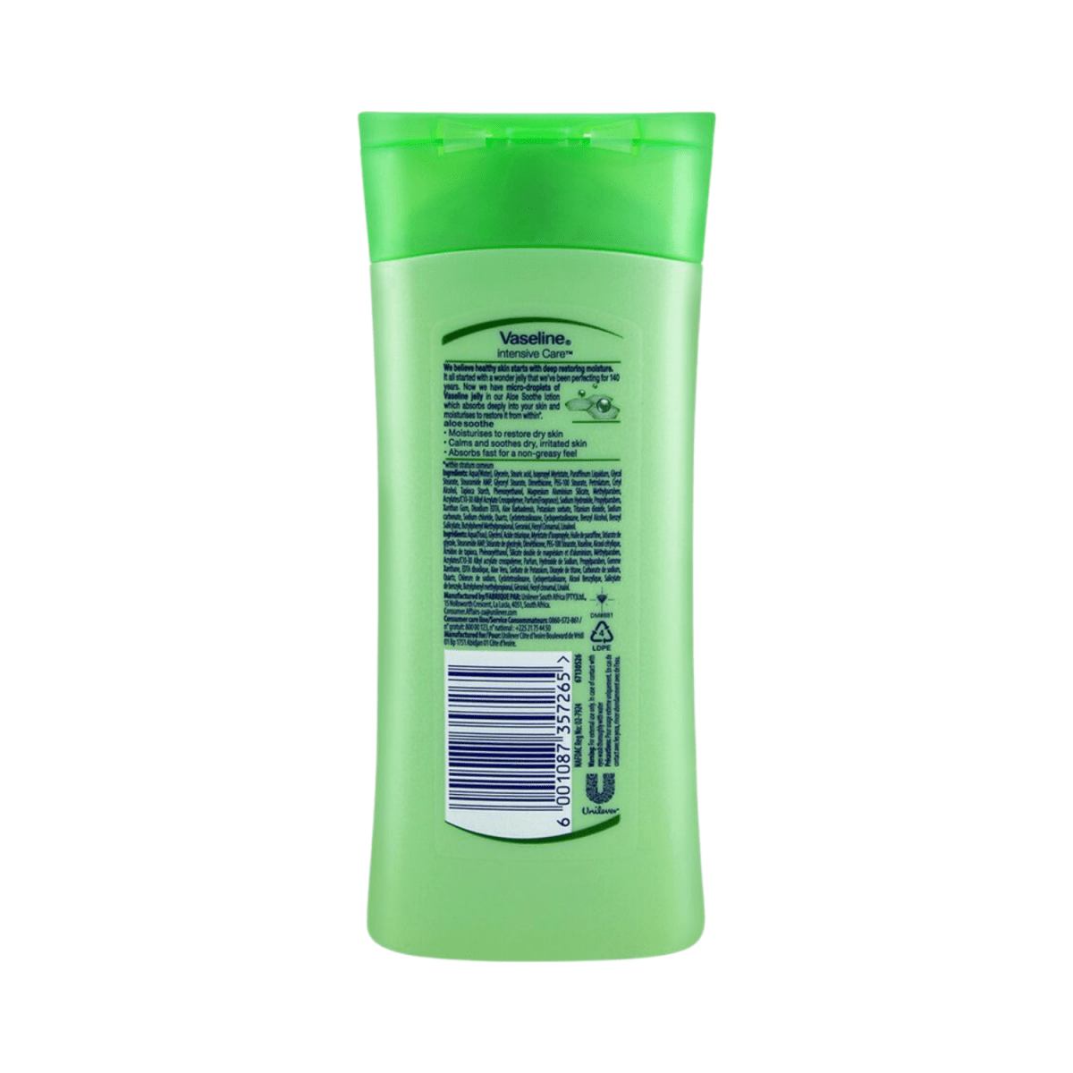 Vaseline Intensive Care Aloe Soothe Lotion 100ml - Gift Point