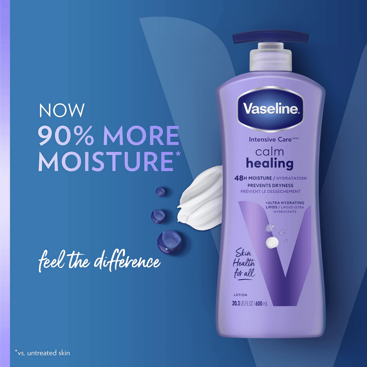 Vaseline Intensive Care Calm Healing Lotion 600ml - Gift Point