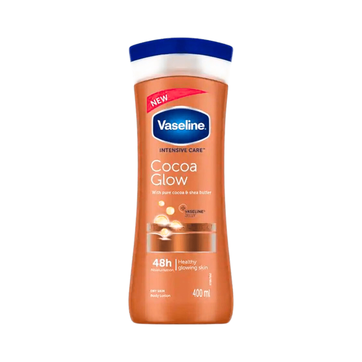 Vaseline Intensive Care Cocoa Glow Body Lotion 400ml - Gift Point