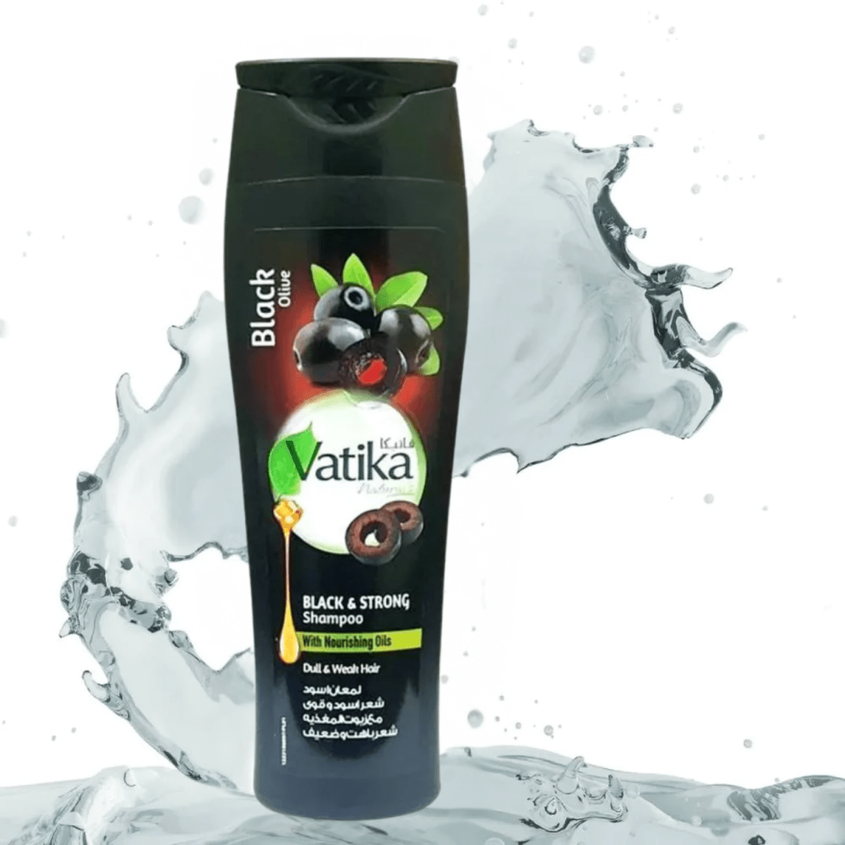 Vatika Black Olive Black & Strong Shampoo 360ml - Gift Point