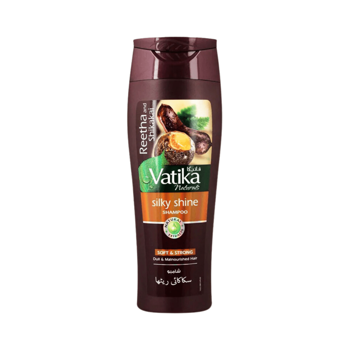 Vatika Natural Reetha & Shikakai Silky Shine Shampoo 360ml - Gift Point