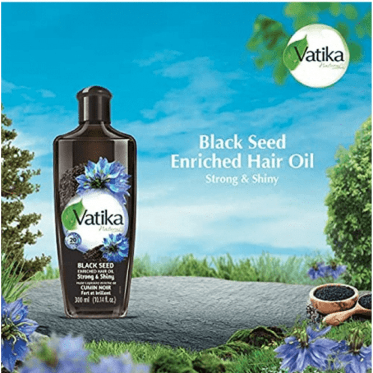 Vatika Naturals Black Seed Enriched Hair Oil 100ml - Gift Point