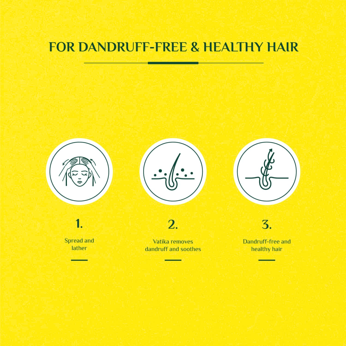 Vatika Naturals Neem & Lemon Dandruff Guard Shampoo 360ml - Gift Point