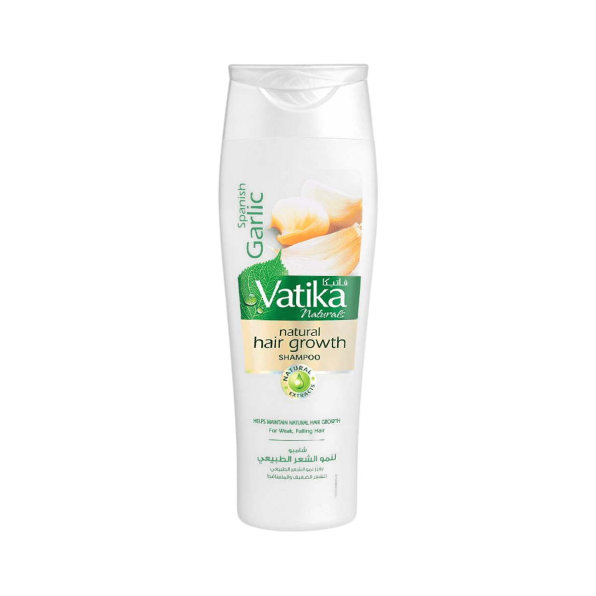 Vatika Naturals Spanish Garlic Natural Hair Growth Shampoo 360ml - Gift Point