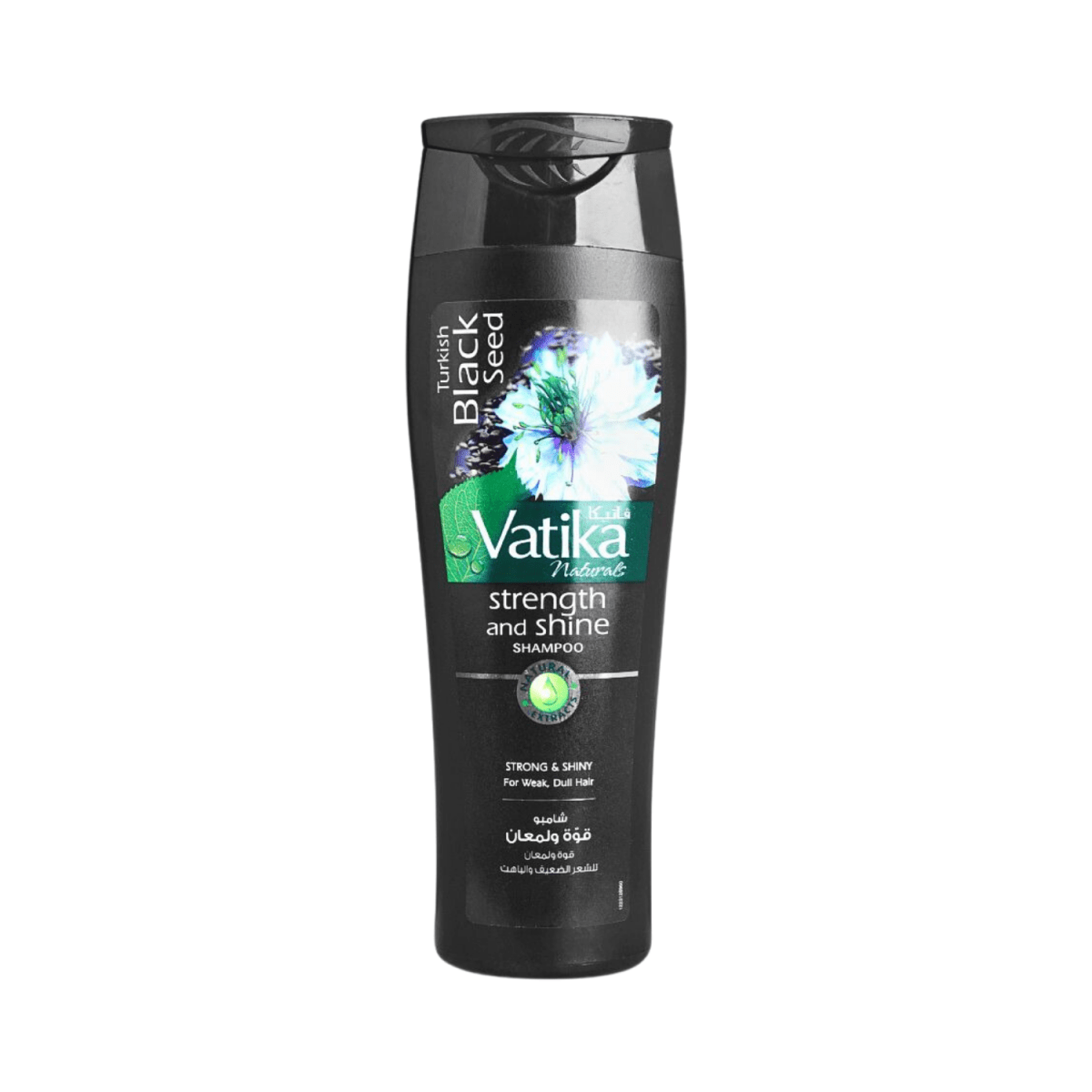 Vatika Naturals Turkish Black Seed Strength And Shine Shampoo 185ml - Gift Point