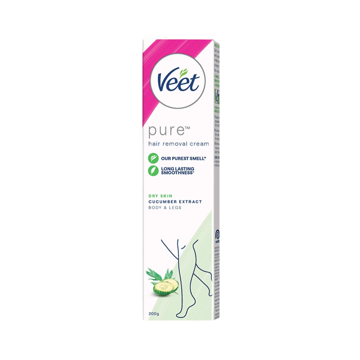 Veet Pure Hair Removal Cream For Dry Skin 200g - Gift Point