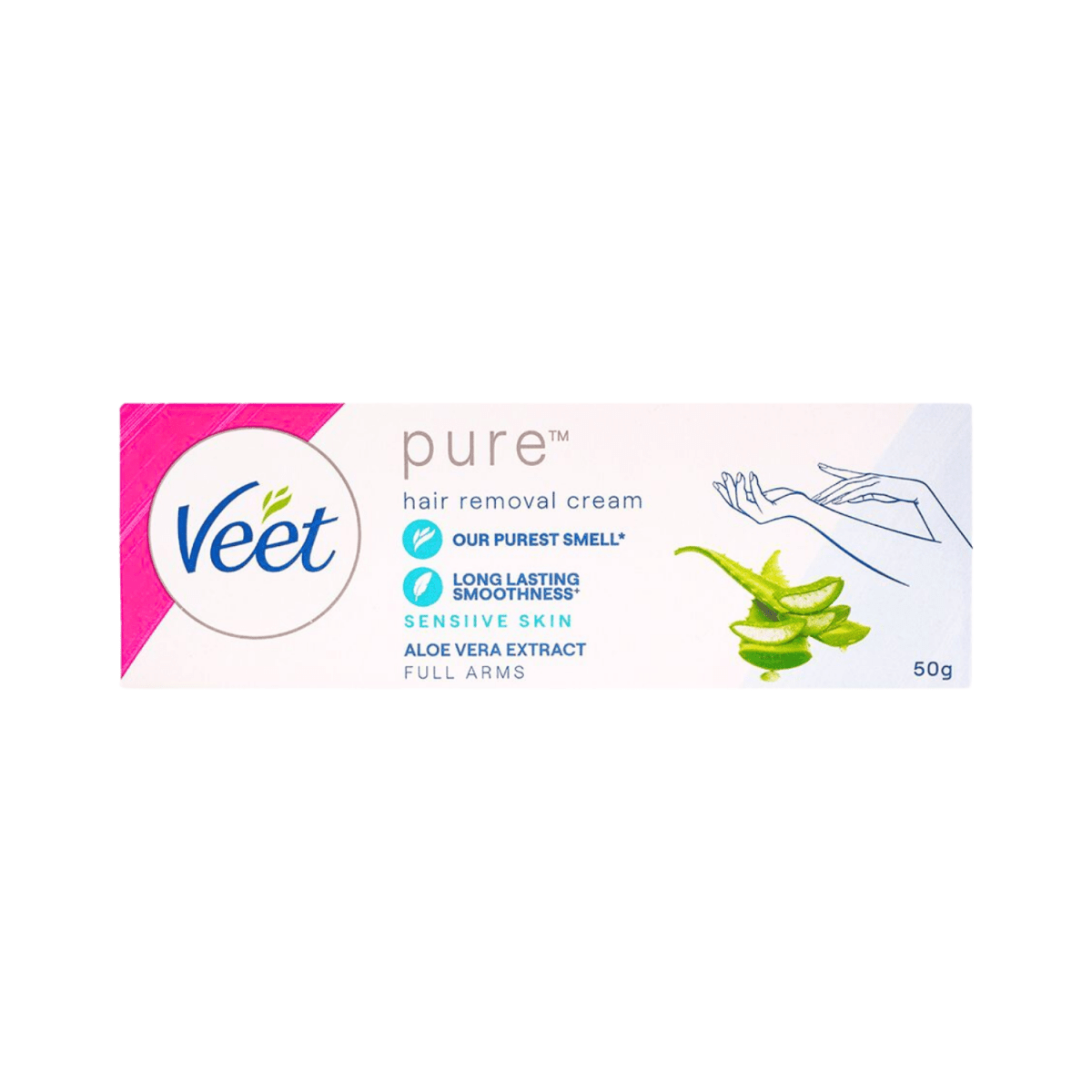 Veet Pure Hair Removal Cream For Sensitive Skin 50g - Gift Point