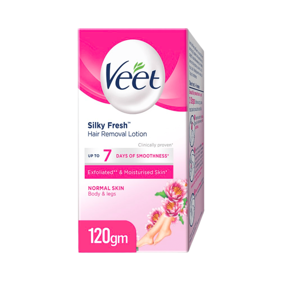 Veet Silky Fresh Hair Removal Lotion Normal Skin 120g - Gift Point
