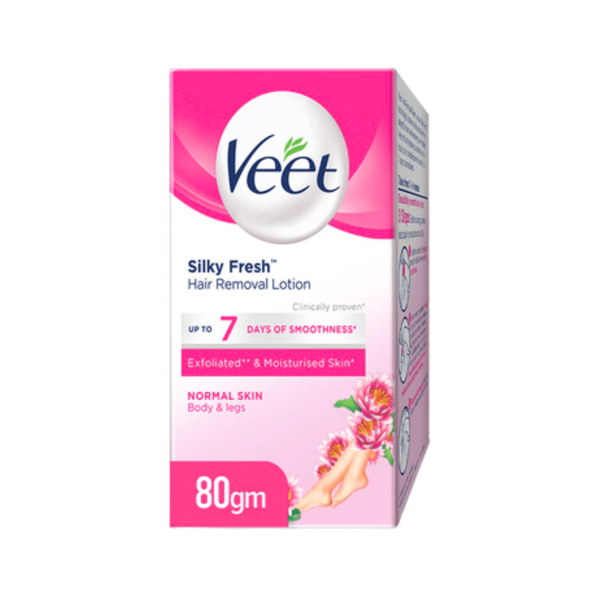 Veet Silky Fresh Hair Removing Lotion For Normal Skin 80g - Gift Point