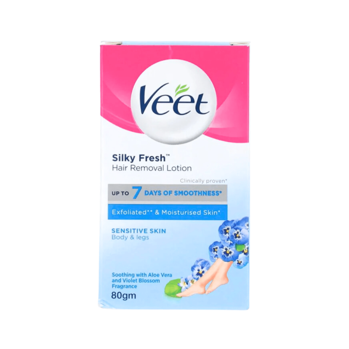 Veet Silky Fresh Sensitive Skin Lotion 80g - Gift Point