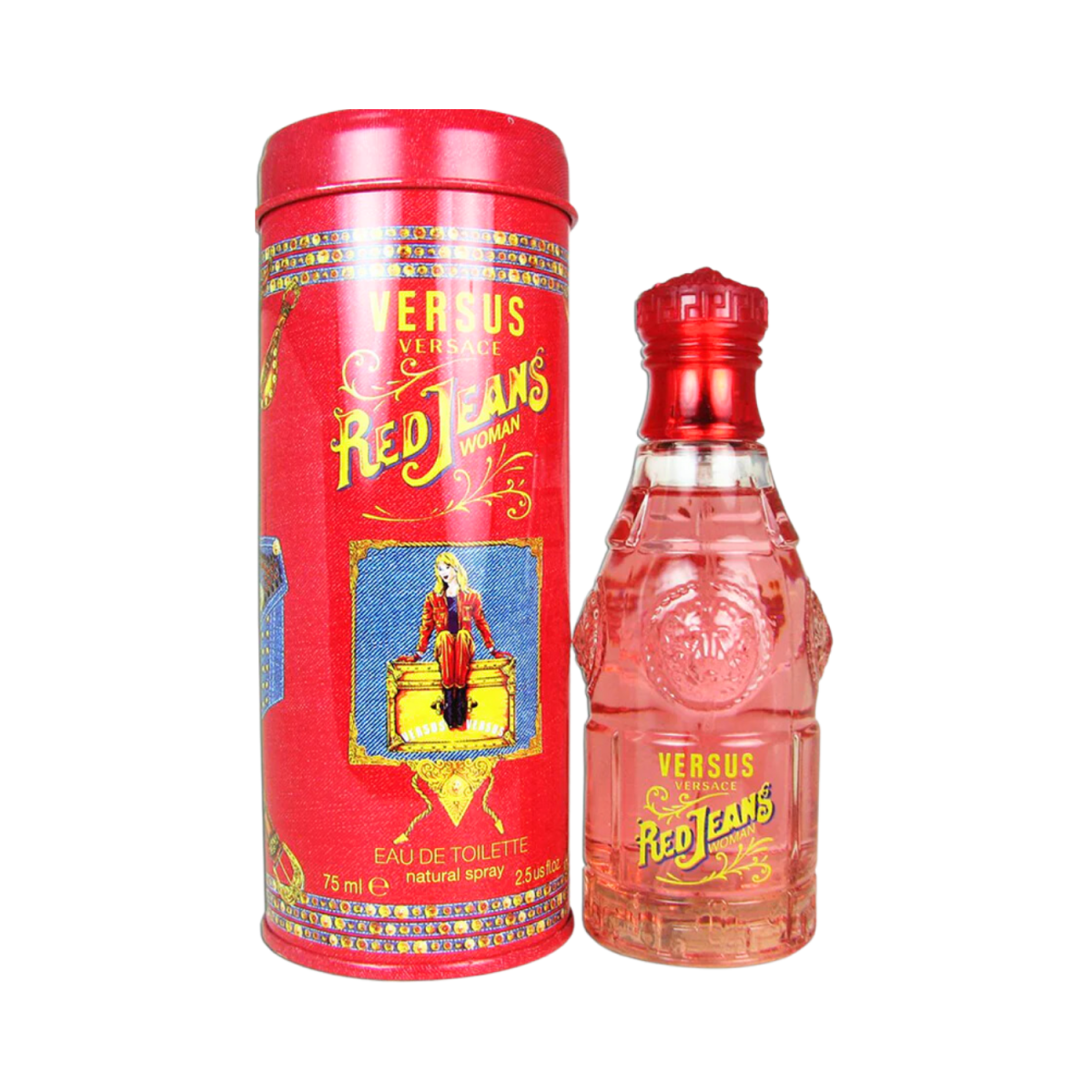 Versace Red Jeans For Women Eau De Toilette 75ml - Gift Point