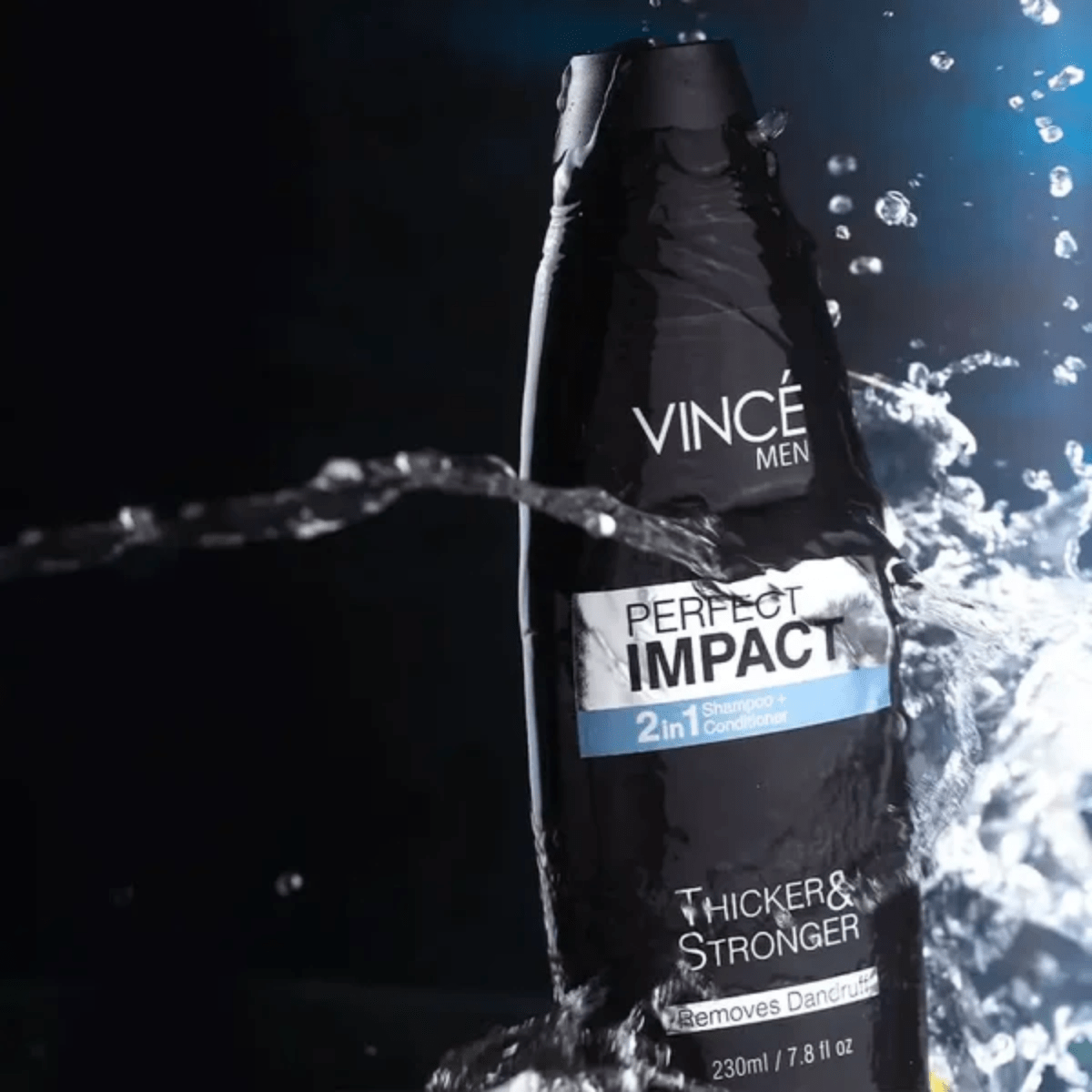 Vince Men Perfect Impact Thicker & Stronger 2 in 1 Shampoo 230ml - Gift Point
