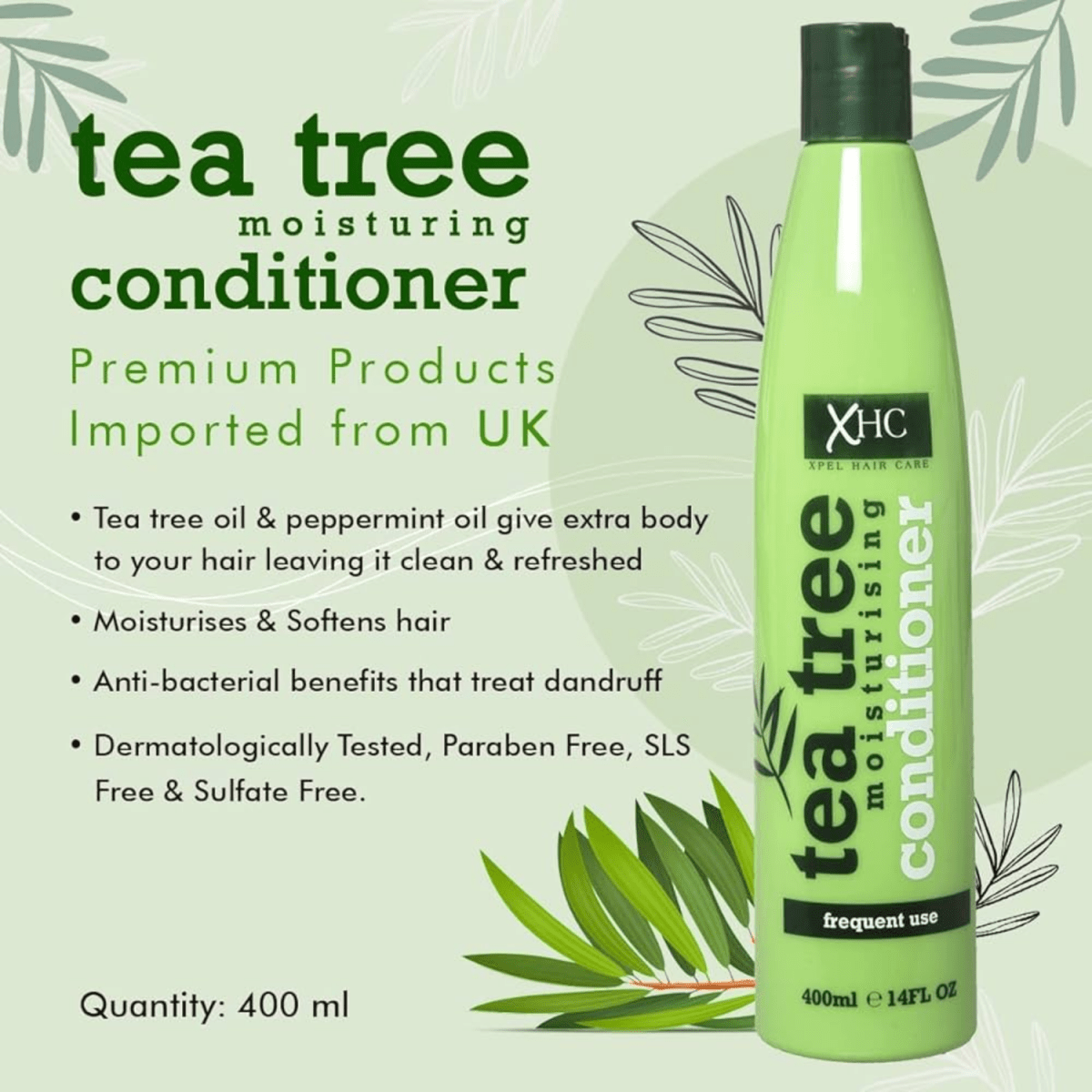 XHC Tea Tree Moisturising Conditioner 400ml - Gift Point