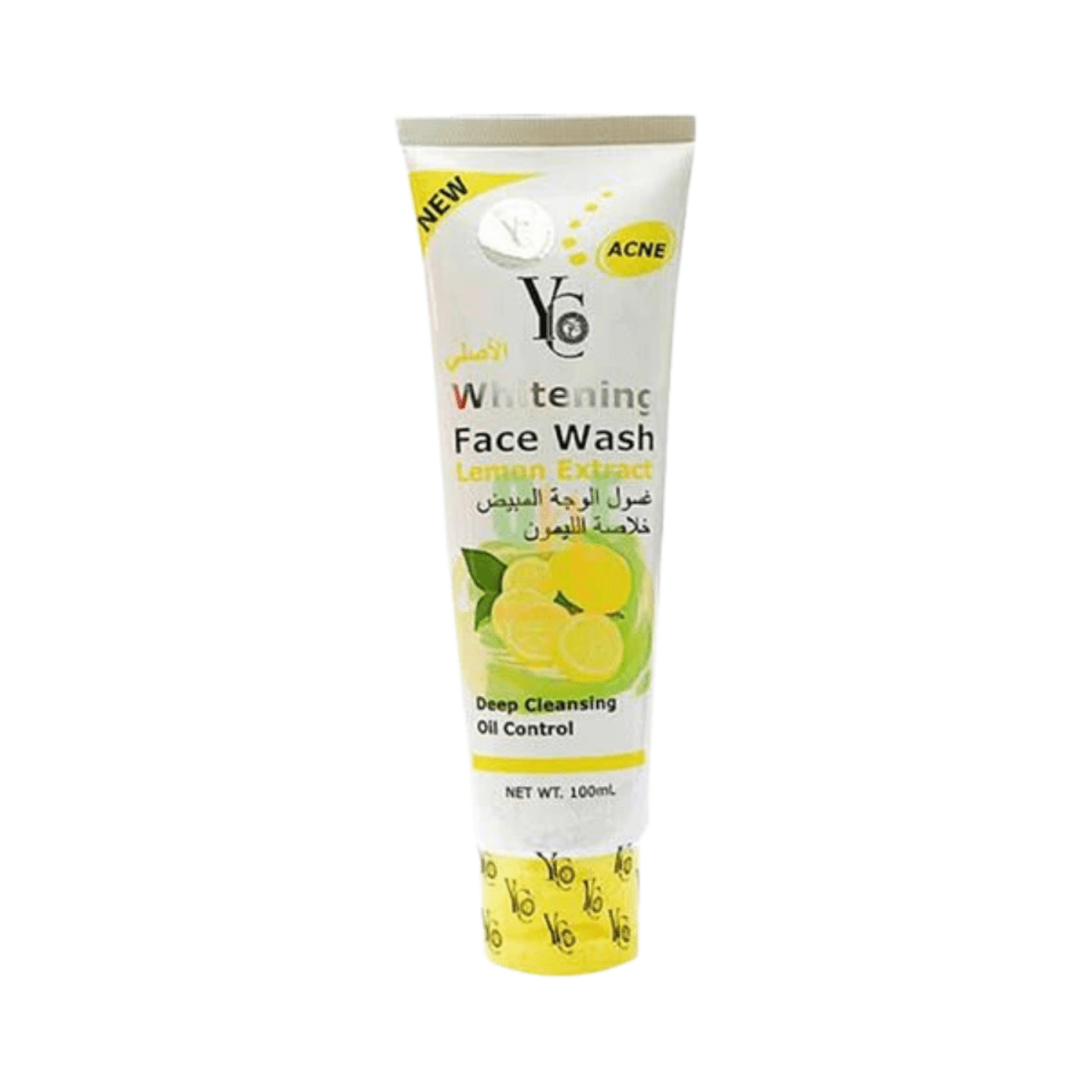 YC Whitening Face Wash, With Lemon Extract, 100ml - Gift Point