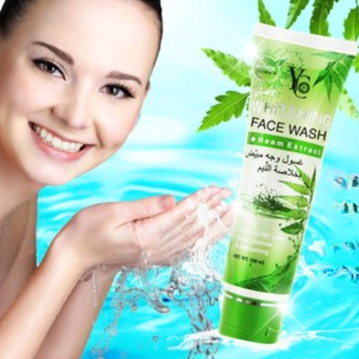 YC Whitening Face Wash, With Neem Extract, 100ml - Gift Point