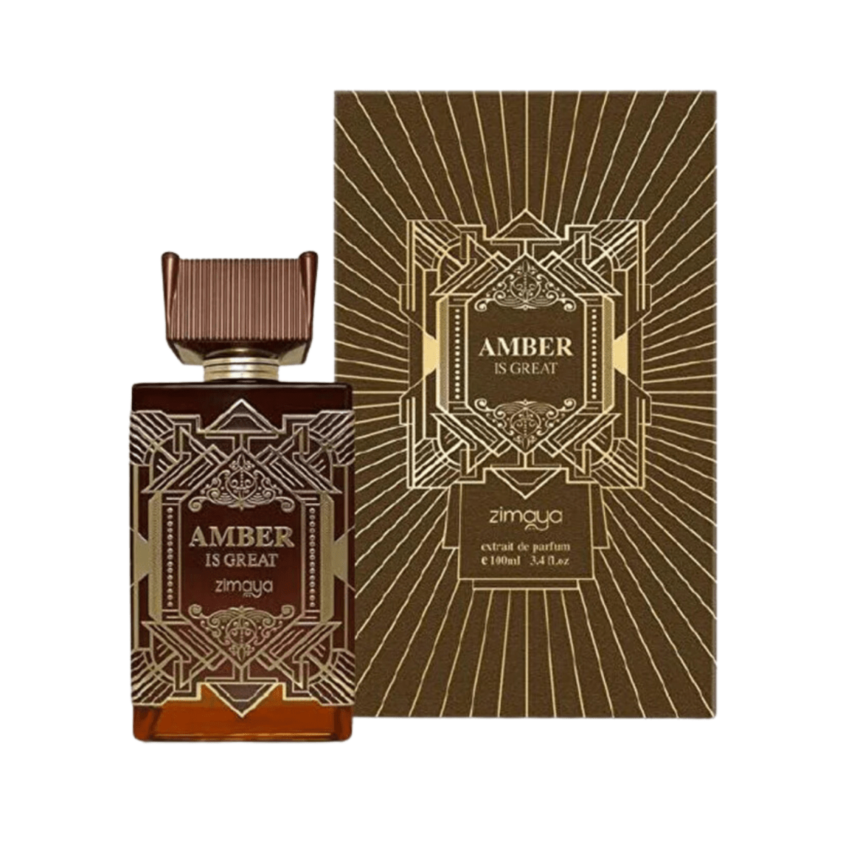 Zimaya Amber is Great EDP Perfume for Unisex 100ml - Gift Point