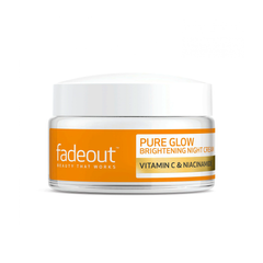 Fadeout Pure Glow Whitening Night Cream with Vitamin C-50ml