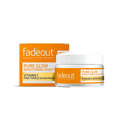 Fadeout Pure Glow Whitening Night Cream with Vitamin C-50ml