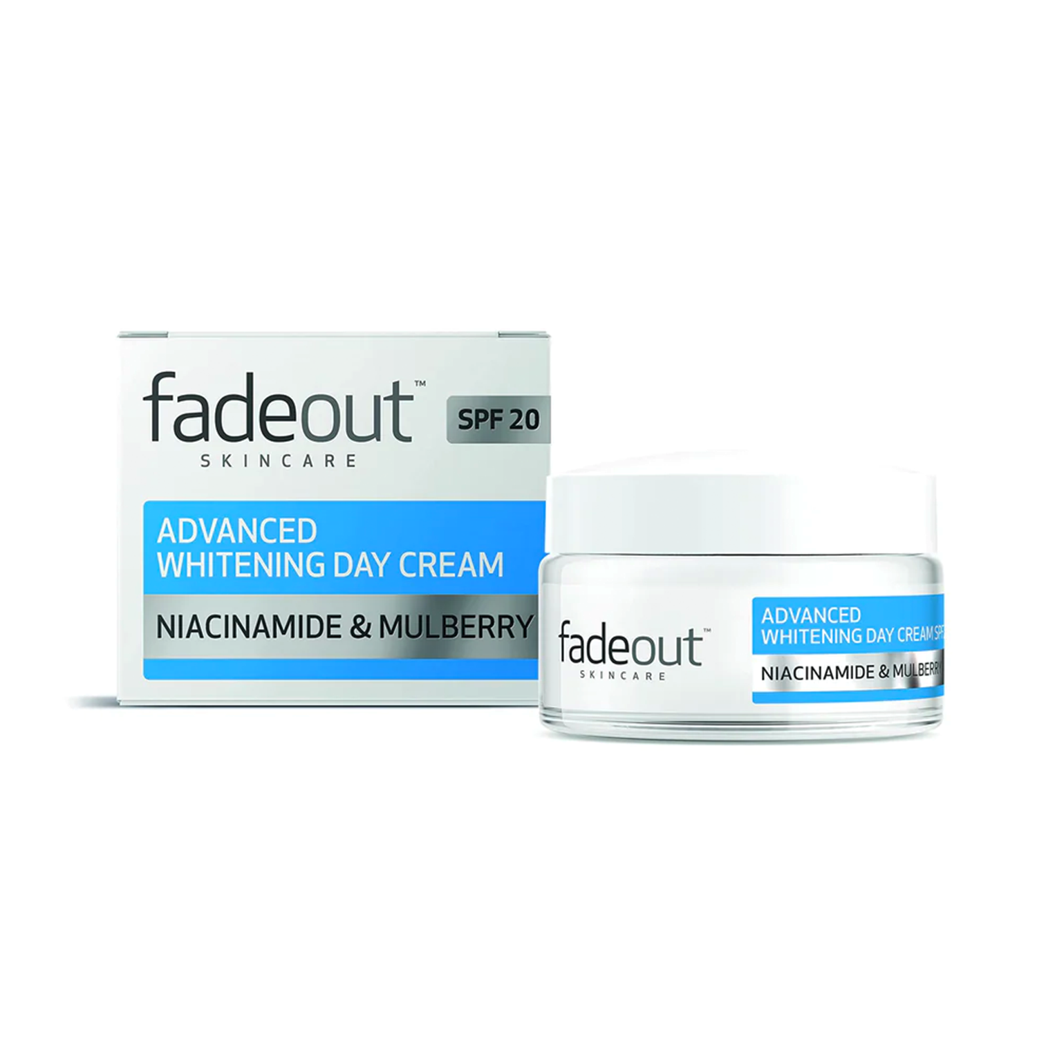 Fadeout Advanced Whitening Day Cream Niacinamide & Mulberry SPF 20-50ml