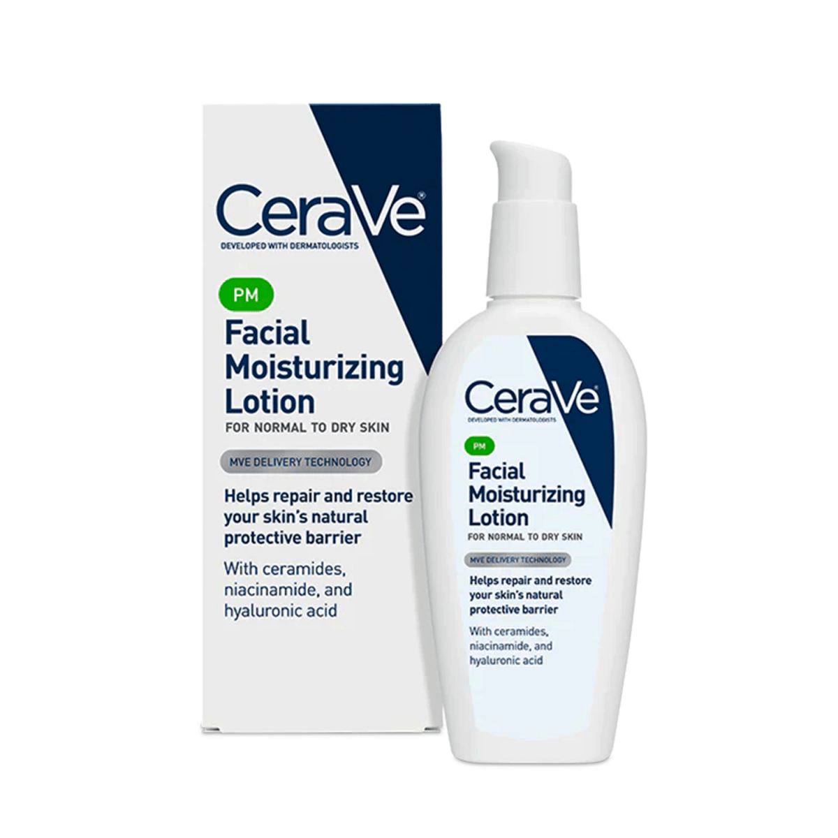 CeraVe PM Facial Moisturizing Lotion Ultra Lightweight – 60ml USA - Gift Point