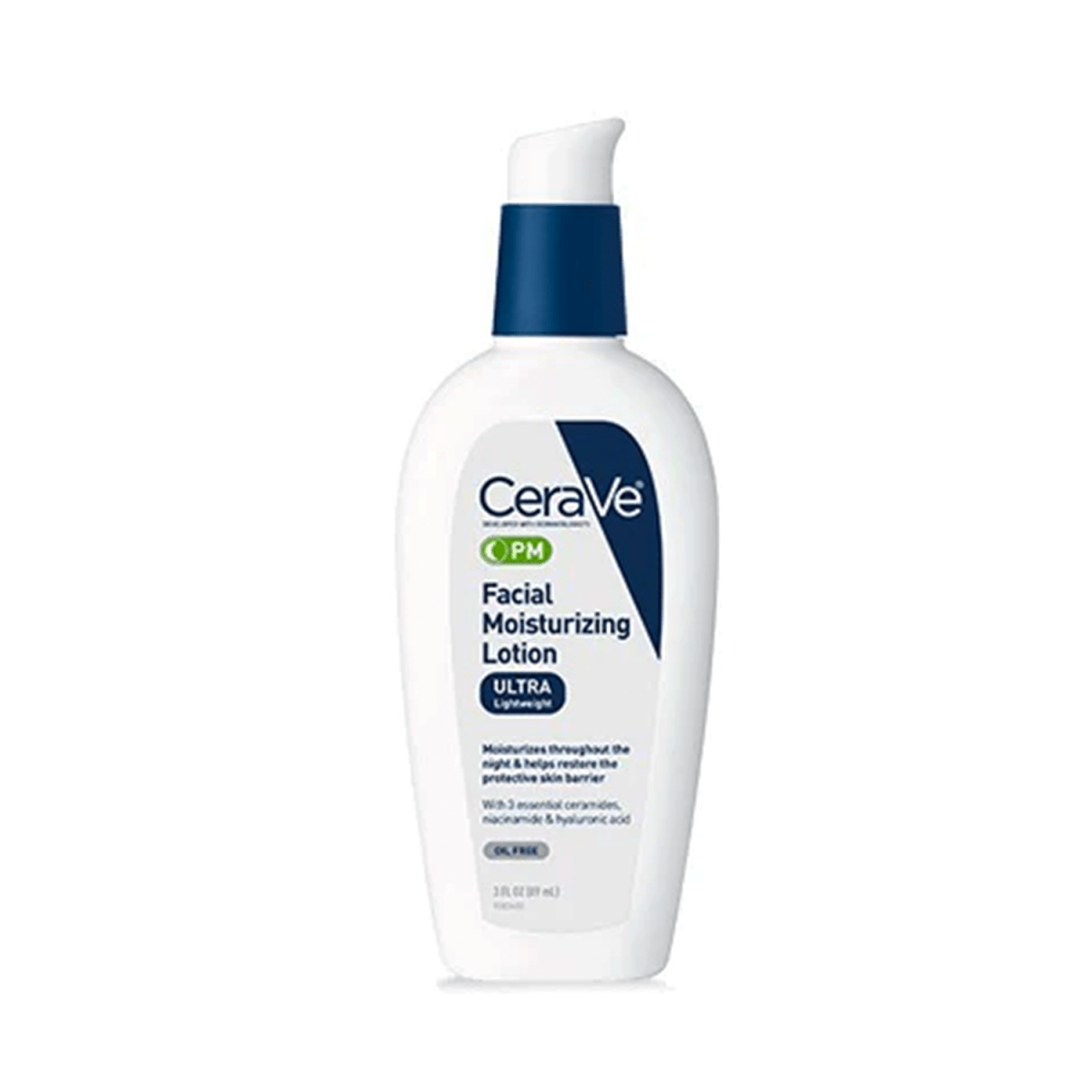 CeraVe PM Facial Moisturizing Lotion Ultra Lightweight – 60ml USA - Gift Point