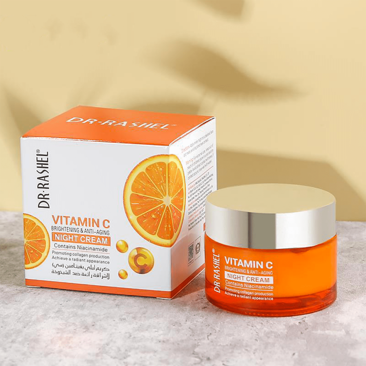 Dr.Rashel Vitamin C Brightening & Anti Aging Day Cream - Gift Point