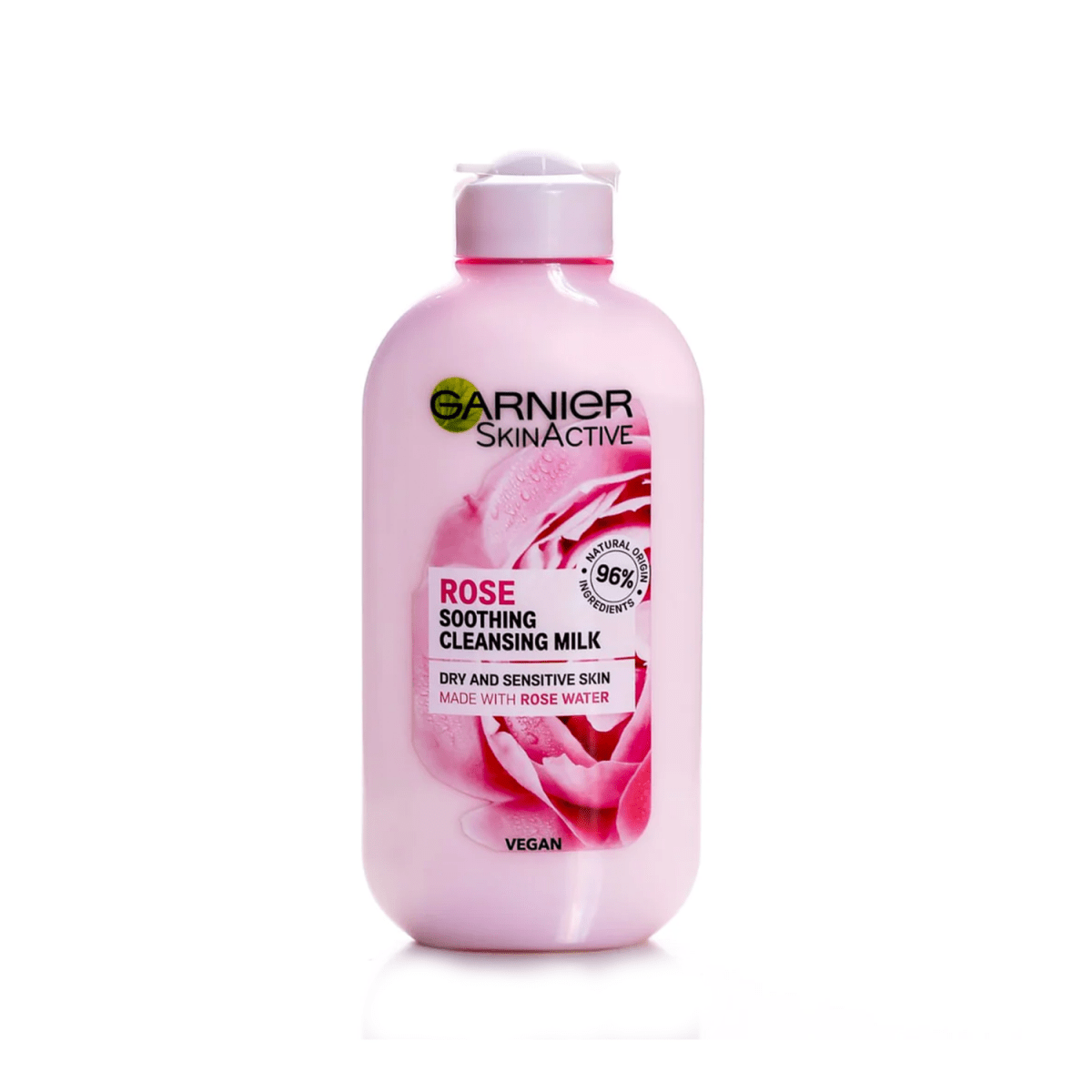 Garnier Rose Cleansing Milk Vegan Dry Skin 200ml - Gift Point