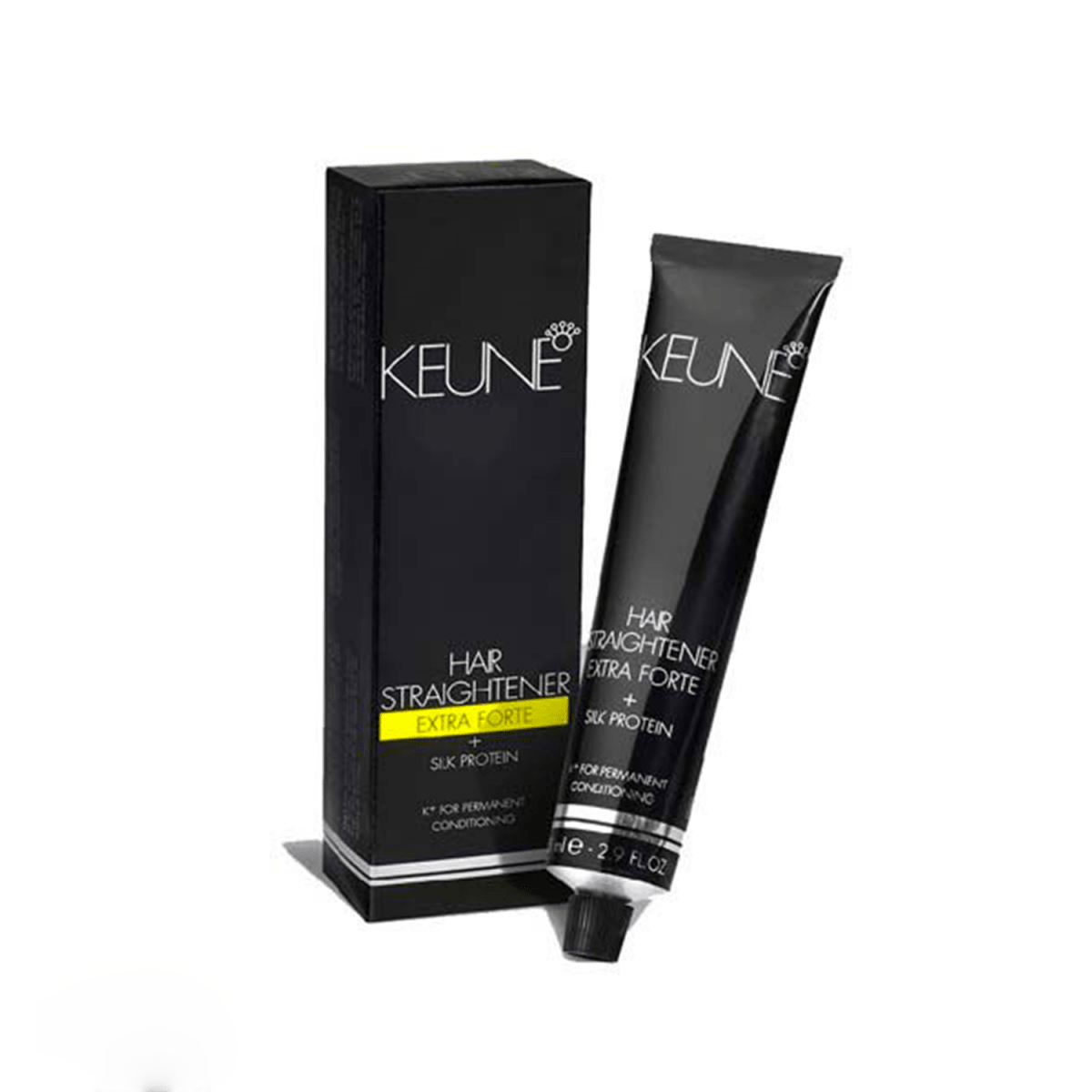 Keune Hair Straightener Extra Forte + Silk Protein Cream & Fixing Balm - 85ml - Gift Point