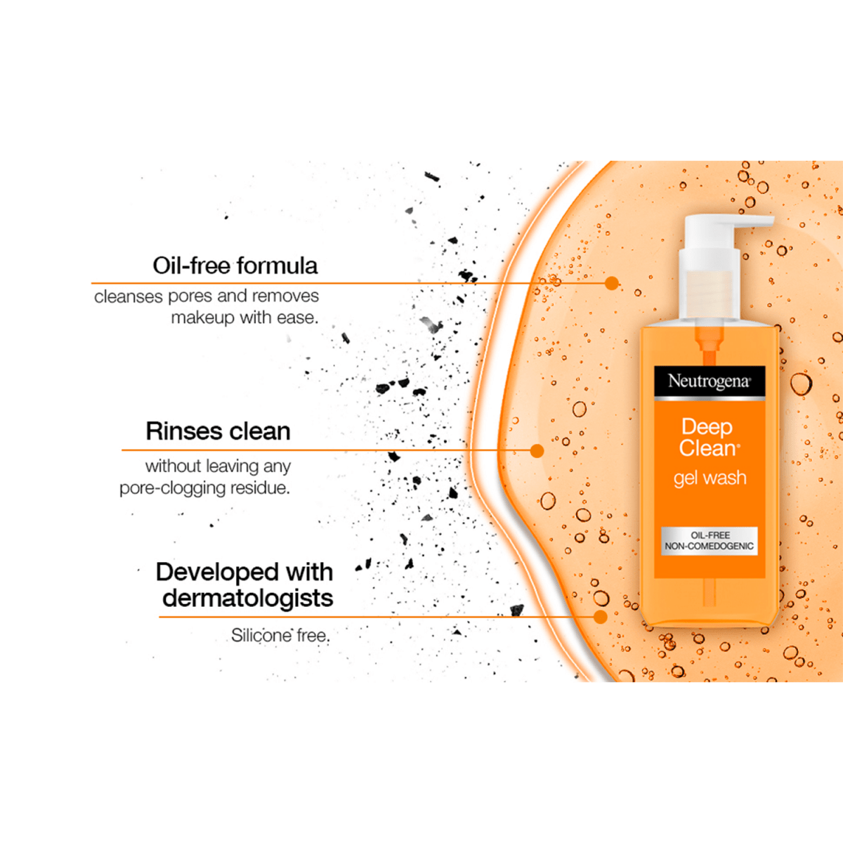 Neutrogena Deep Clean Gel Wash 200ml - Gift Point