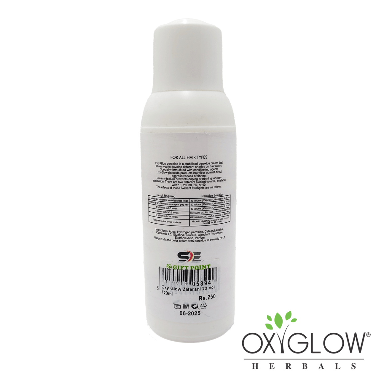 Oxyglow Zafarani Vol 20% - Gift Point