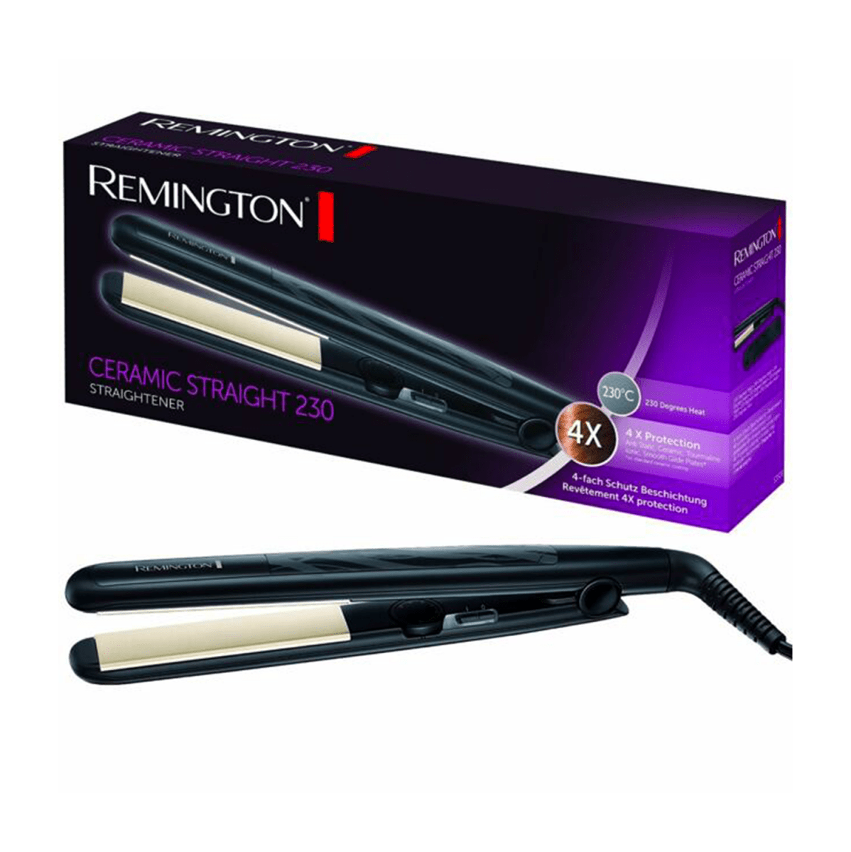 Remington Ceramic Slim 230 Hair Straightener S3500 - Gift Point