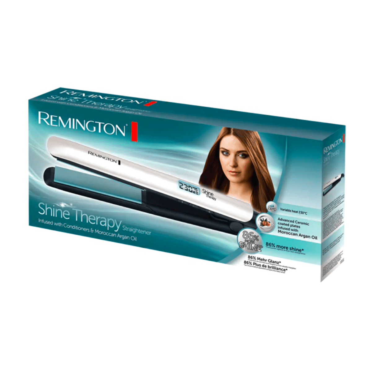 REMINGTON S8500 HAIR STRAIGHTENER SHINE THERAPY - Gift Point