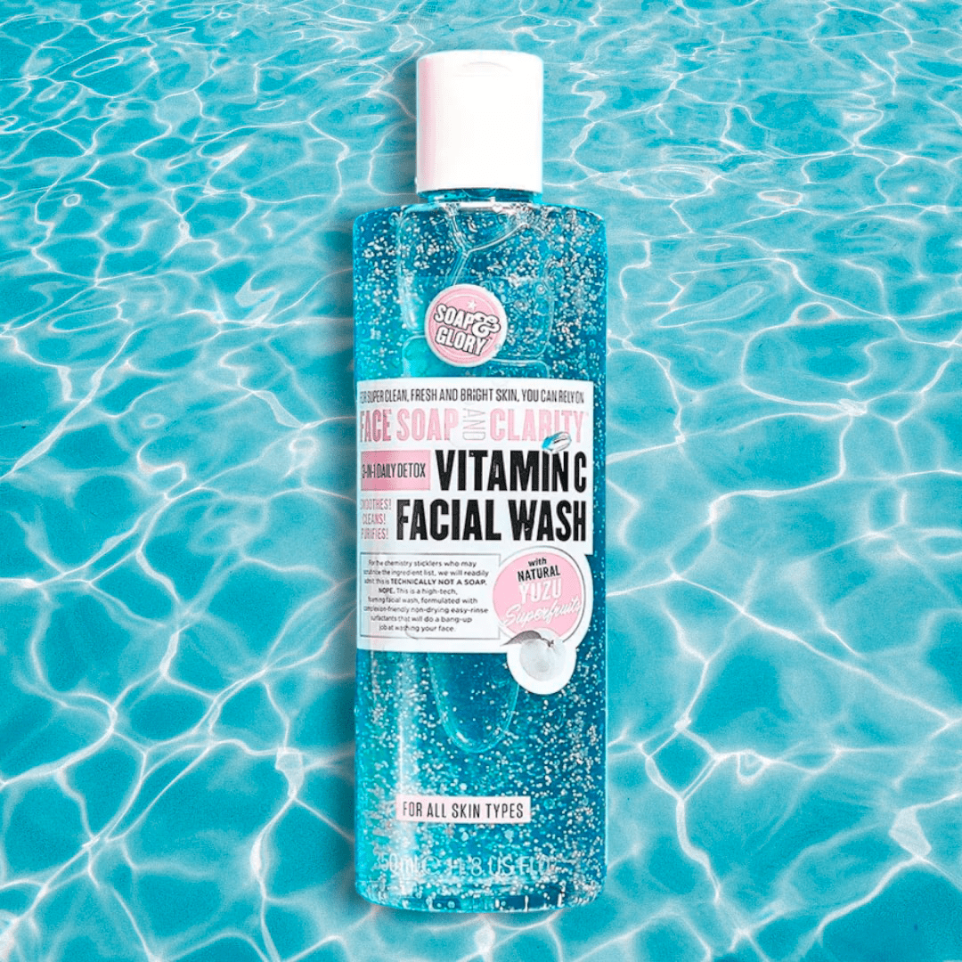 Soap & Glory Face Soap & Clarity Vitamin C Facial Wash 350ml - Gift Point