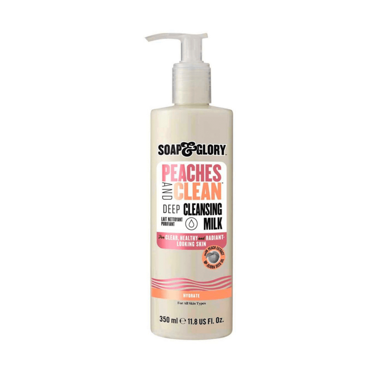 Soap & Glory Peaches And Clean Deep Cleansing Milk 350ml - Gift Point